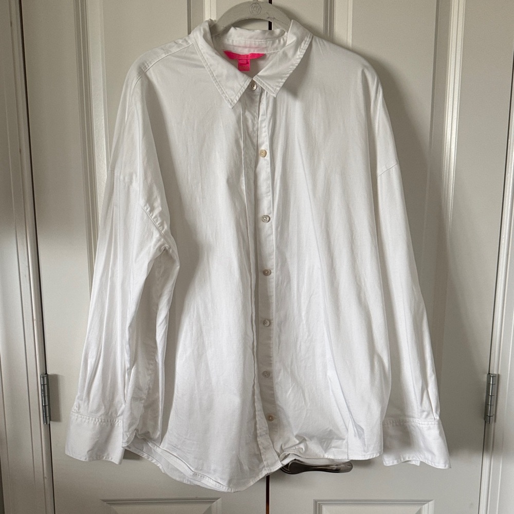 Classic White Lilly Pulitzer Blouse